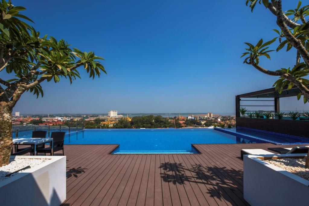 Maline Exclusive Serviced Apartments Phnom Penh Exterior foto